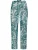 DEHA Broek  groen / smaragd / wit