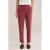 WE Fashion tapered regular waist pantalon oudroze