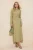 Dames platte maxi lange casual/dagelijkse skater hijab jurk