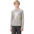 Regatta Burnlee cycling marl t-shirt met lange mouwen voor kinderen/kinderen