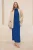 Trendyol Modest Dames Donkerblauw Effen Maxi Mouwloos Casual Recht Modest Jurken