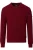 Redmond Casual Trui ronde hals rood, Effen