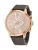 NAUTICA Analoog horloge ‘BLUEOCEAN’  bruin / rose-goud