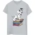 Disney Dames/Dames 101 Dalmatiërs Boeken Katoenen Vriendje T-shirt (Sportgrijs)