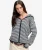 Gebreide Zip Cardigan Relaxed Pasvorm Blauw