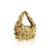 WE Fashion handtas met pailleten goudkleurig