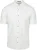 No Excess Short Sleeve Overhemd Linen Blend Wit