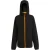 Regatta Heren Navigate Full Zip Fleecejack (Zwart/Oranje Pop)