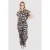 Zoso loose fit broek met print – zwart