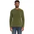 No Excess Pullover crew neck melange light we moss