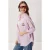 Oversized Gestreepte Poplin Shirt met Borduursel