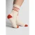 Isabel Marant Linden Socks Ecru Orange
