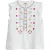 White Stuff Beckie Embroidered Top White Multi