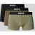 Boss Regular fit boxershort van een mix van katoen en elastaan in een set van 3 stuks