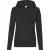 Fruit of the Loom Klassieke Dames Fit Sweatshirt Met Capuchon (Zwart)
