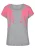 BENCH Shirt  grijs gemêleerd / pink