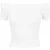 Urban Classics Dames geribd off shoulder t-shirt