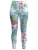 elho Leggings ‘Lazise 89’  opaal / lichtgroen / kreeft / wit