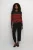 Pullover Regular fit black red