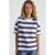 Gestreepte Oversized T-shirt met Ronde Hals