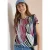 Shirt met boothals en mesh inzet
