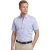 Strijkvrij overhemd lichtblauw Ledub Modern Fit button-down collar