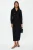 Trendyol Modest Dames Zwart Effen Maxi Driekwart mouw Casual Double-breasted Modest Jurken