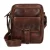 GREENBURRY Schoudertas ‘Rugged’  bruin
