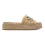 Tamaris Slippers beige Textiel –