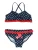 PLAYSHOES Bikini ‘Schwäne’  blauw / rood / wit