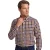 Gant overhemd camel bruin geruit button-down