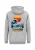 Oldskull Sweatshirt ‘Retro Pixel Wave Logo Graphic’  grijs