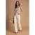 TRENDYOLMİLLA Dames Ecru Effen Recht Hoge taille Jeans