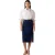 Levis Midi-rok met zijsplit voor dames (Blauwe steen wassen)