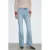 Mango Fiona flared jeans – middelblauw