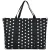 ONLY shopper ONLLIZ met stippen zwart