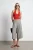 Hoge Taille Geplooide Wijde Capri Broek