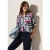 Cecil Dames Gedessineerde blouse in Wit