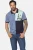 Jan Vanderstorm loose polo LARSDAL Plus Size blauw