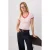 TRENDYOLMİLLA Dames Meerkleurig Gestreept Kort Regular fit T-shirts