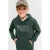 JACK & JONES JUNIOR hoodie met logo donkergroen