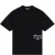 Malelions Men Already Late T-Shirt | Black