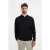 Merso Merino Polo Long Sleeve 100% Merino Basalt Black