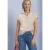Mouwloos Shirt met Silk-Look en ritssluiting