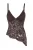 TRENDYOLMİLLA Dames Bruin Bloemen Mouwloos Getailleerd Blouses
