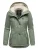 Marikoo dames winterjas met teddyfleece voering & capuchon