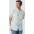 No Excess Shirt Short Sleeve Allover Printed With Linen Sky