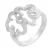Orphelia Dames 925 Sterling Zilveren Ring – Zilver ZR-7077