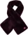 Pom Amsterdam Sjaal Carmen Dark Plum Paars dames
