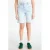 Cache Cache straight regular waist short light blue denim
